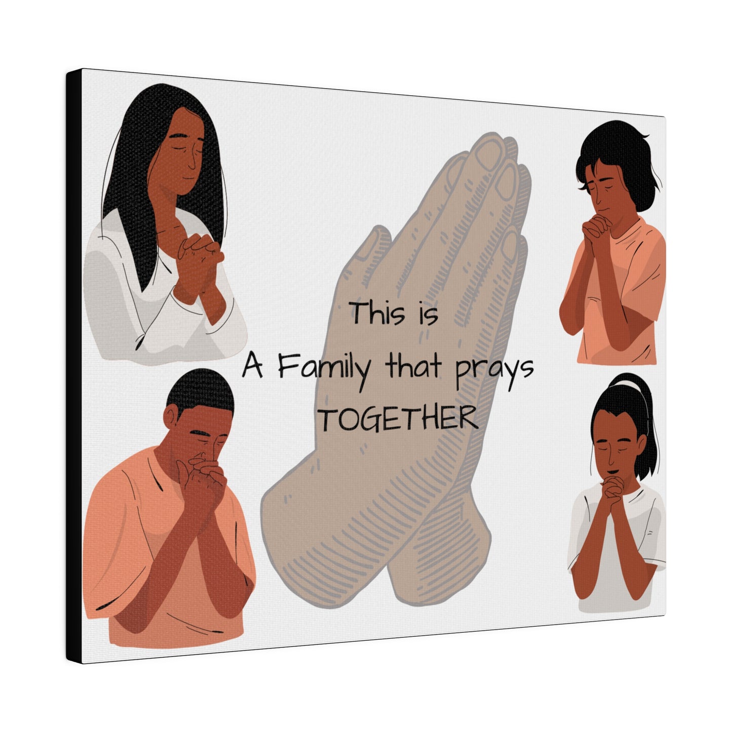 A Family that Prays Wall Decor