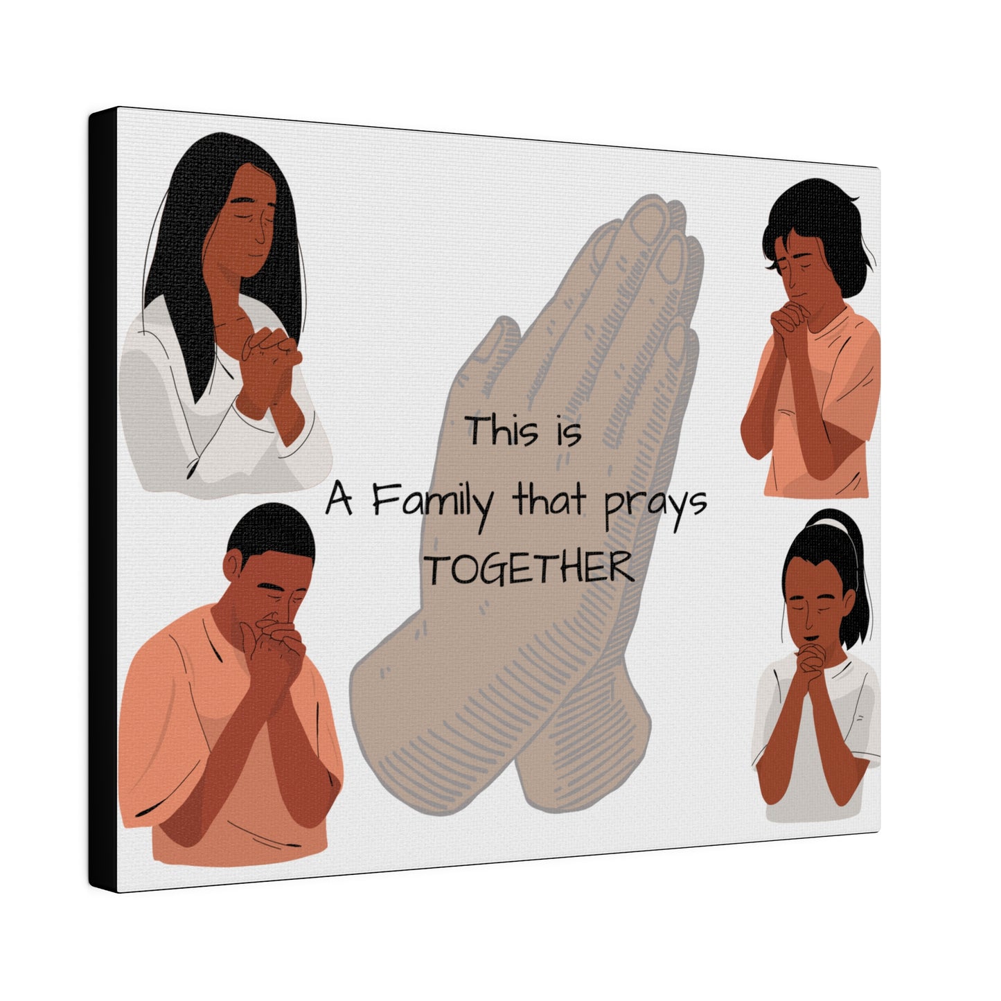 A Family that Prays Wall Decor