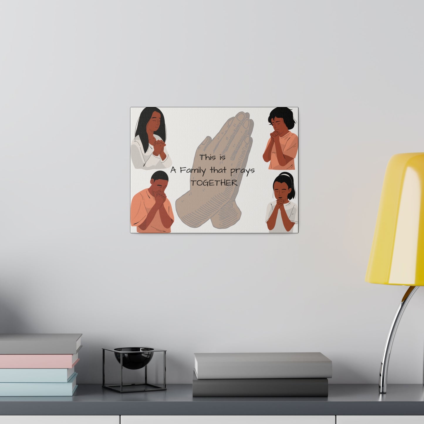 A Family that Prays Wall Decor