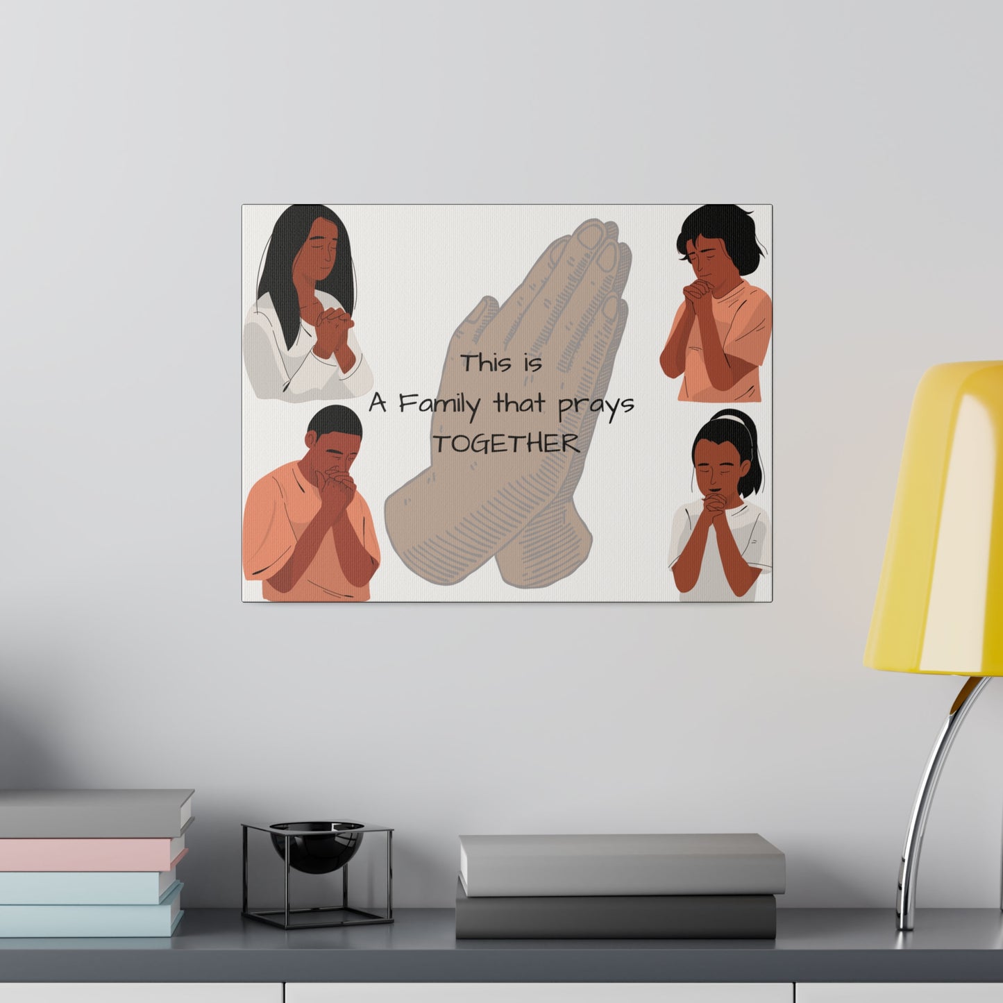 A Family that Prays Wall Decor