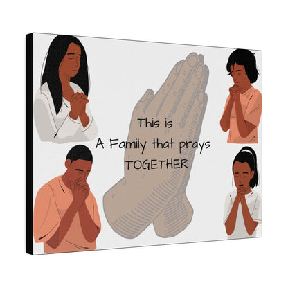 A Family that Prays Wall Decor