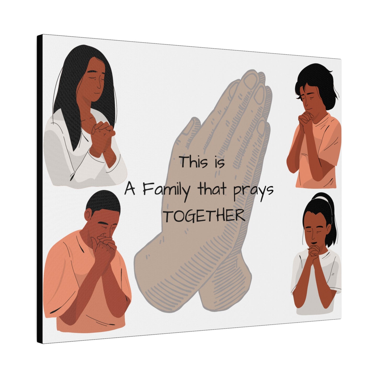 A Family that Prays Wall Decor